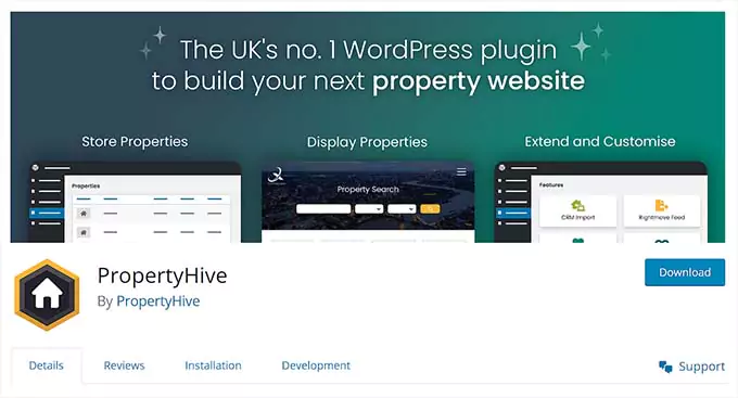 Property Hive RealEstate WordPress Plugin