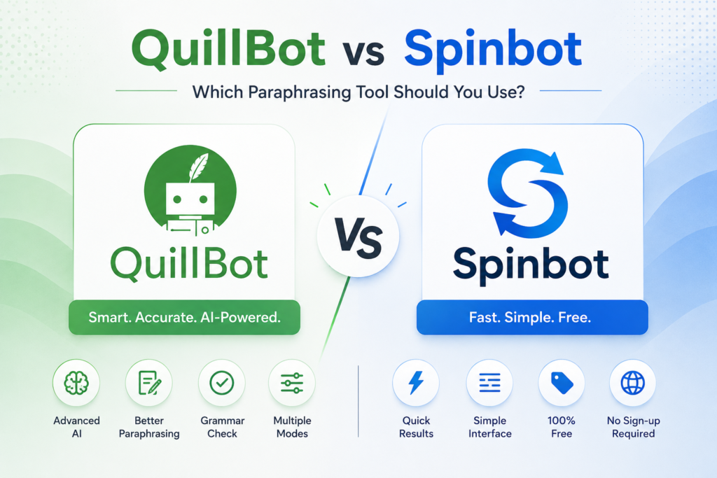 QuillBot vs Spinbot