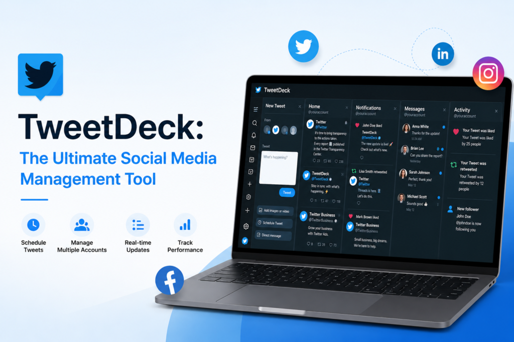 TweetDeck - The Ultimate Social Media Management Tool