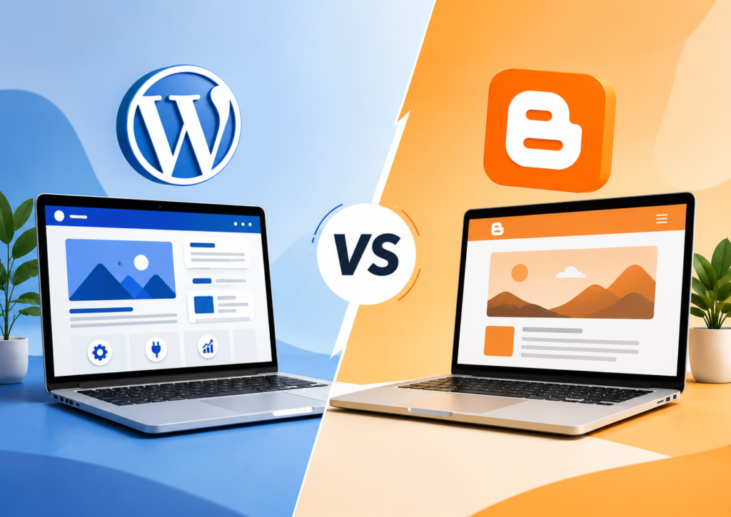 WordPress vs Blogger - Which One Should You Choose